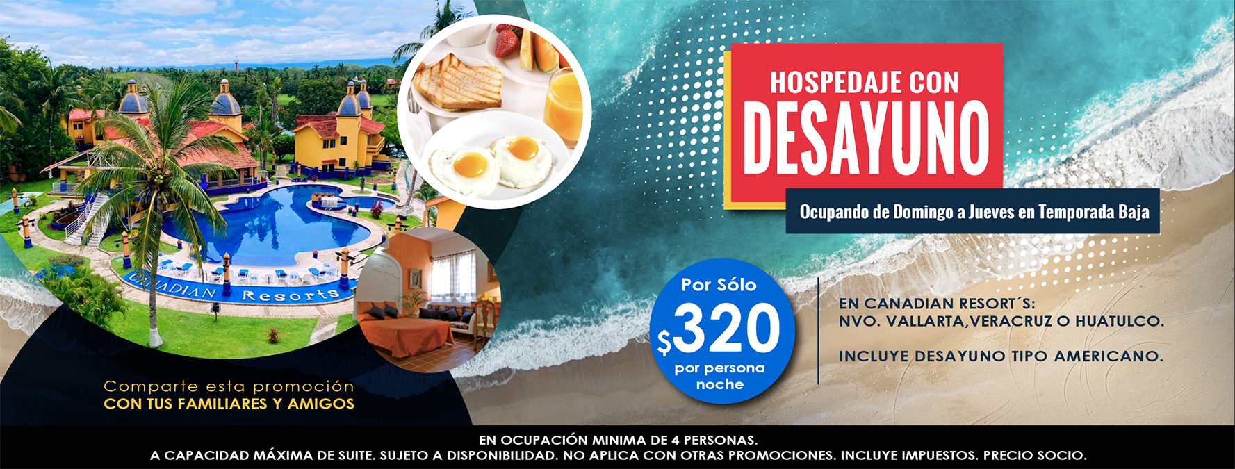 Promoción Canadian Resorts