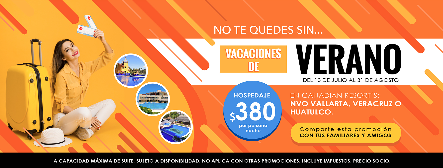Promoción Canadian Resorts